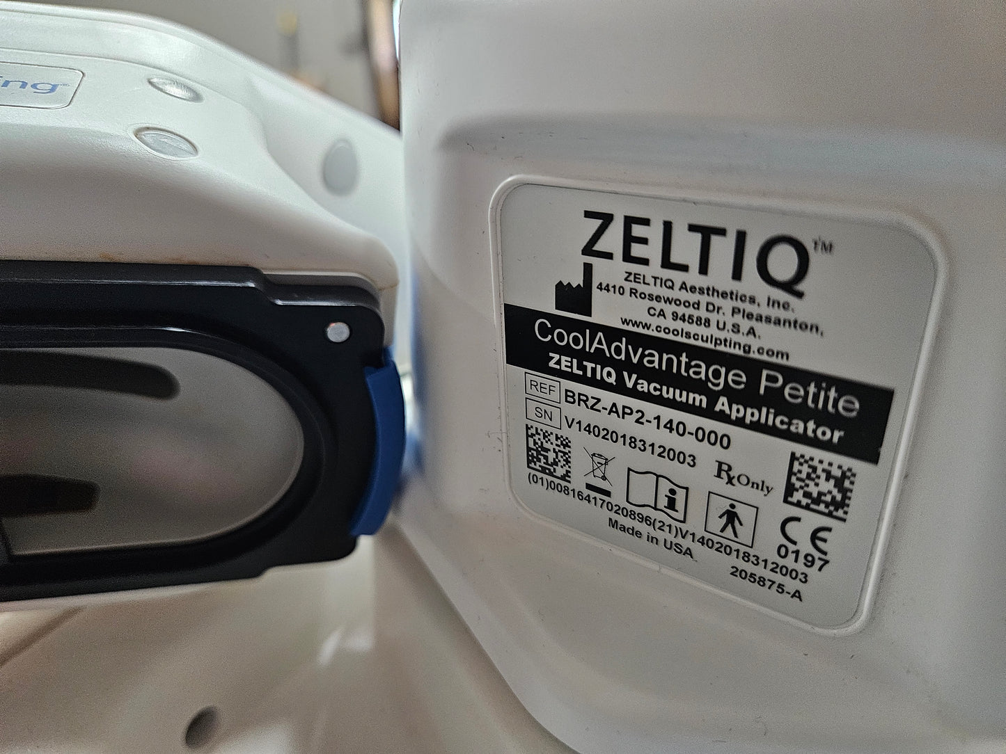 Zeltiq CoolAdvantage CoolPetite Applicator