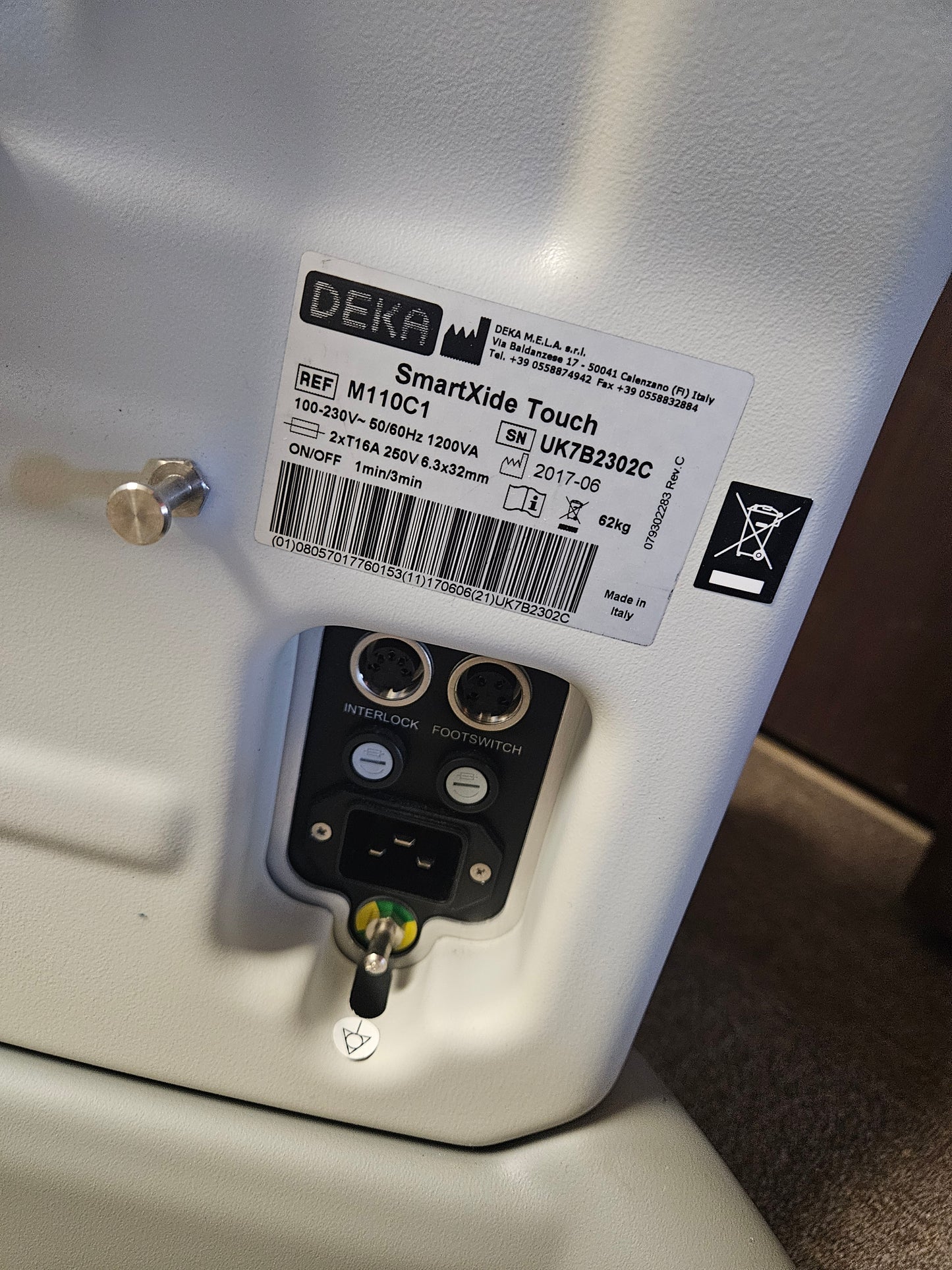 2017 DEKA SmartXide MonaLisa Touch CO2 Laser