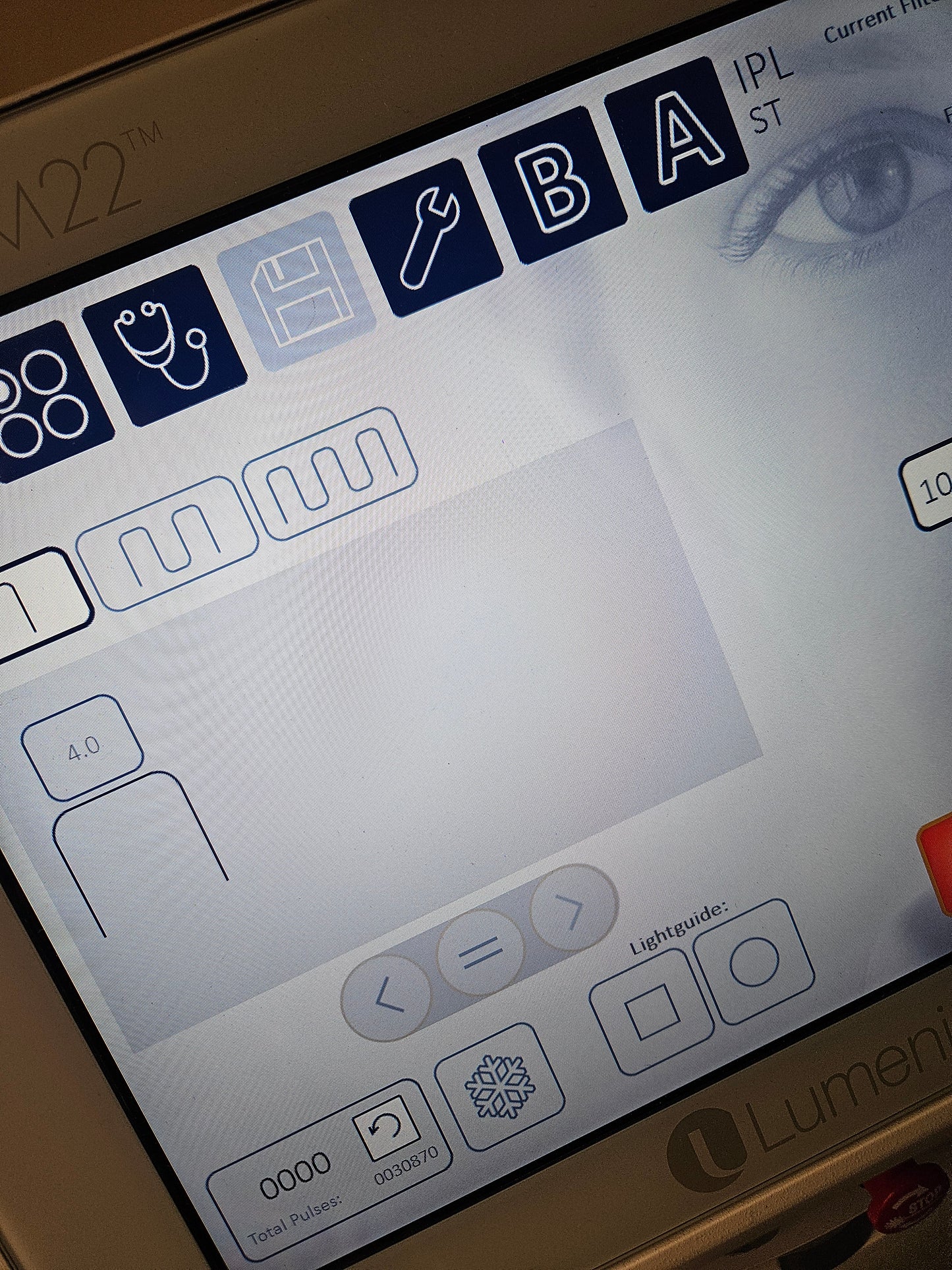 2022 Lumenis Stellar M22 IPL and ResurFx, (Low Pulses)