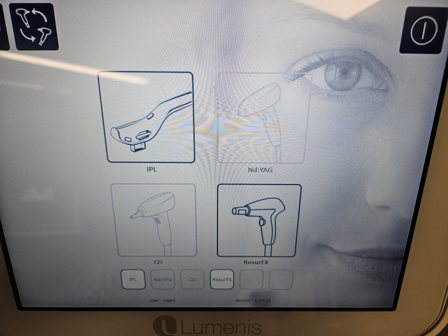 2022 Lumenis Stellar M22 IPL and ResurFx, (Low Pulses)