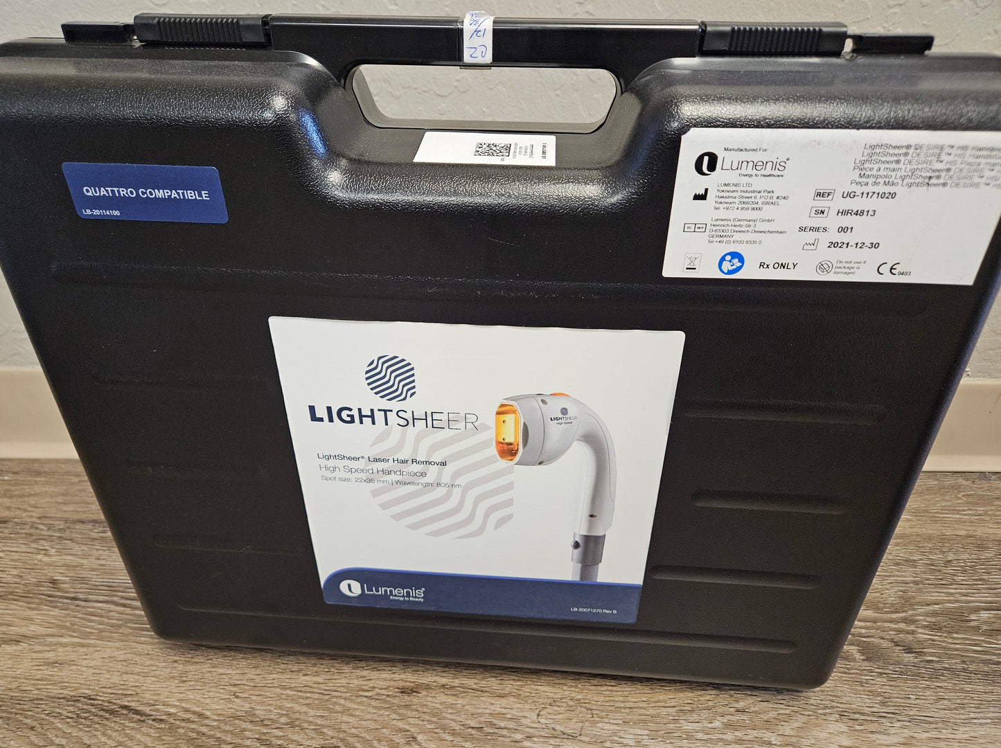 Lumenis LightSheer Quattro