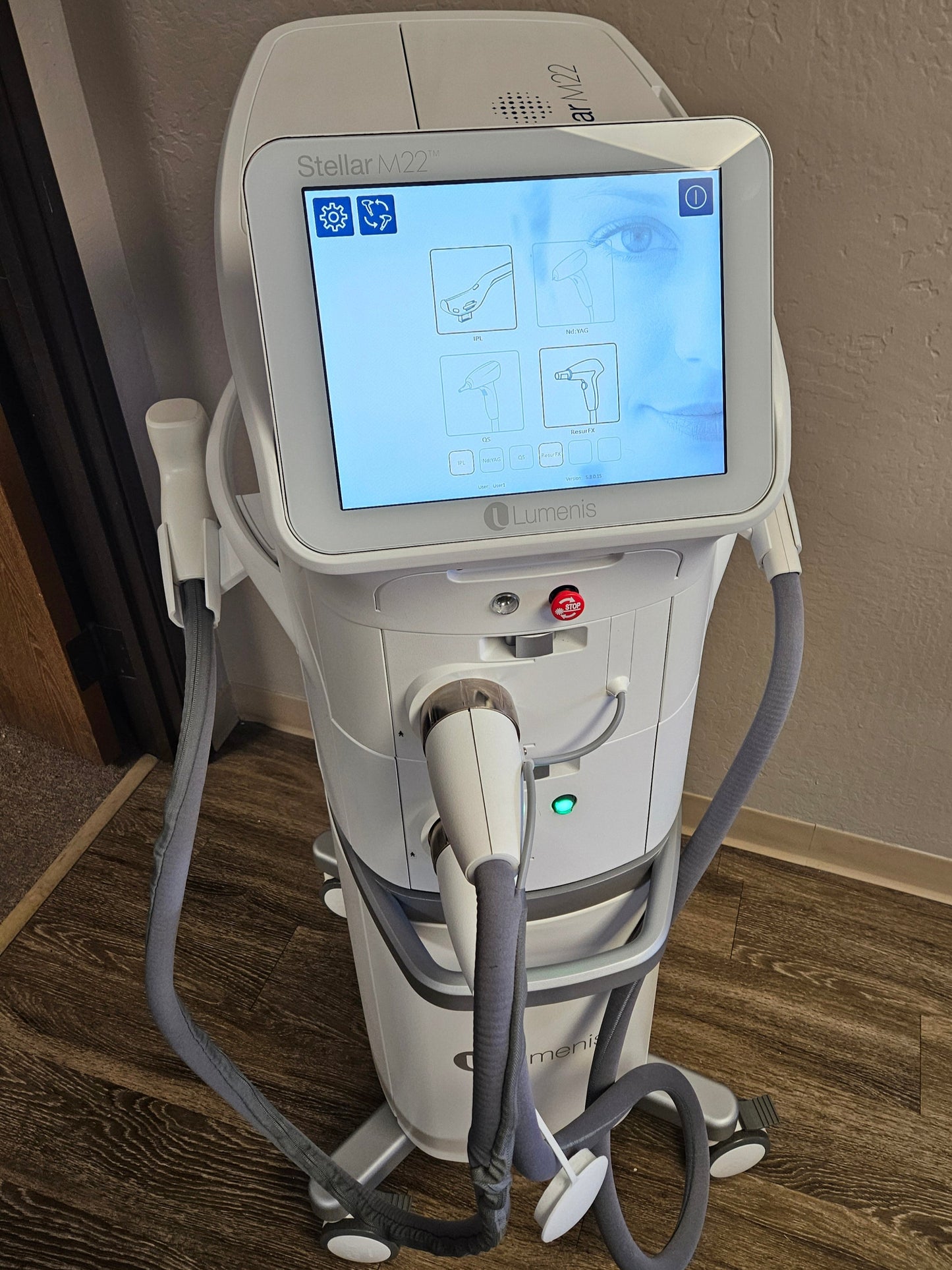 2022 Lumenis Stellar M22 IPL and ResurFx, (Low Pulses)