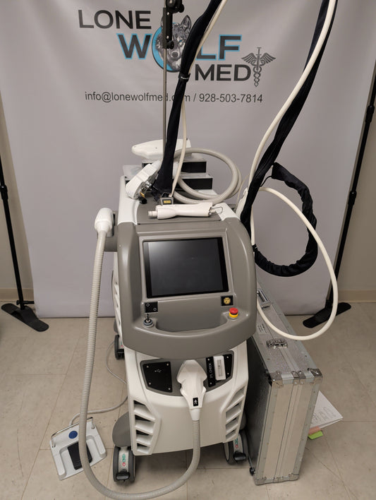 2020 Quanta Evo Light - 755nm/1064nm Alex/Yag With IPL And 2940 nm Erbium