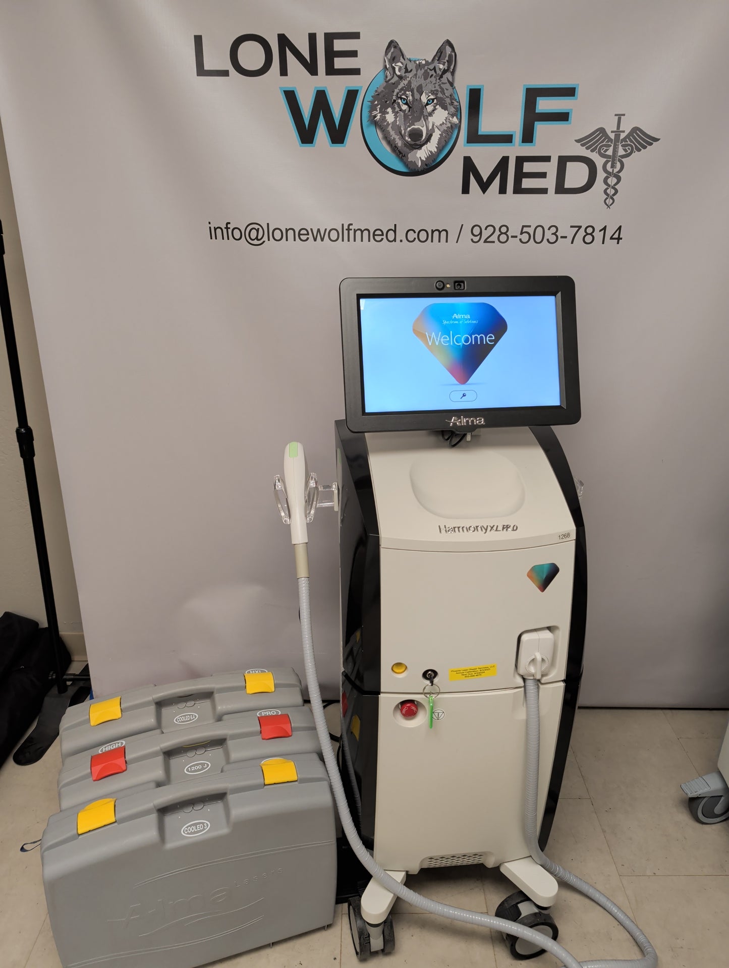 2016 Alma Lasers HARMONY XL PRO with DyeVL, SHRPRO, and Clearlift