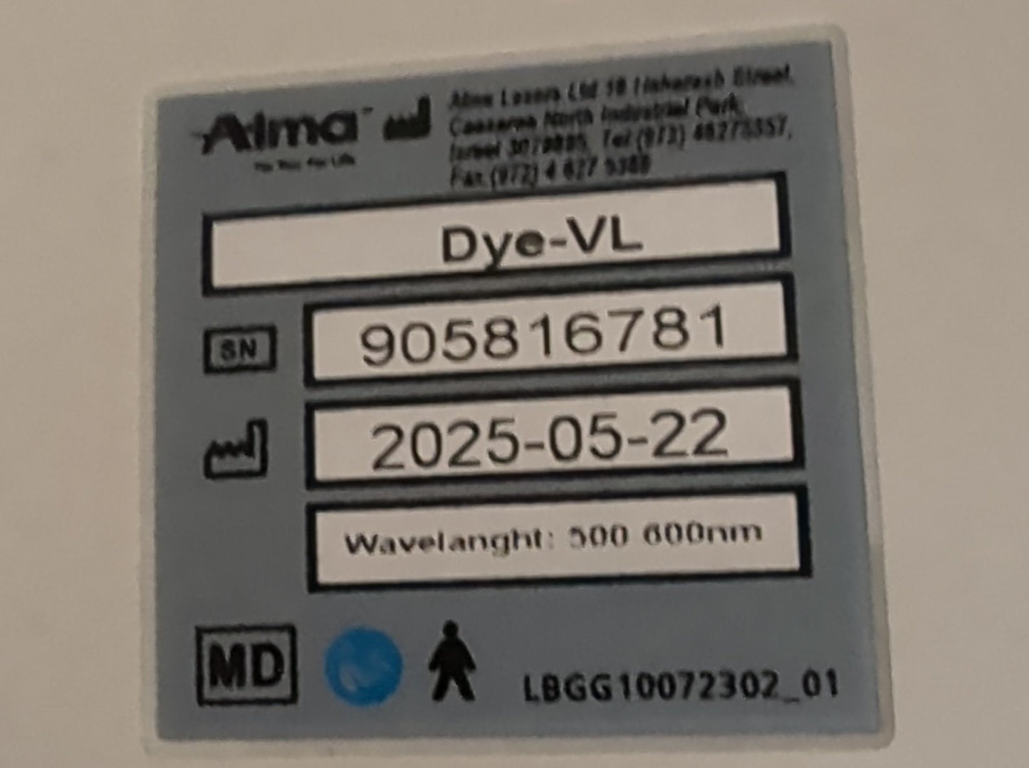 2025 Alma HARMONY XL PRO with DyeVL and Clearlift