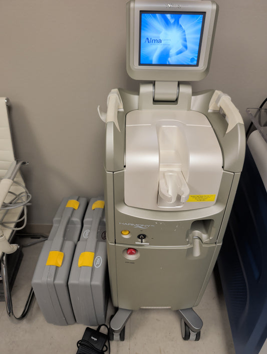 2015 Alma Harmony XL System with SHRPRO, DyeVL Handpeices