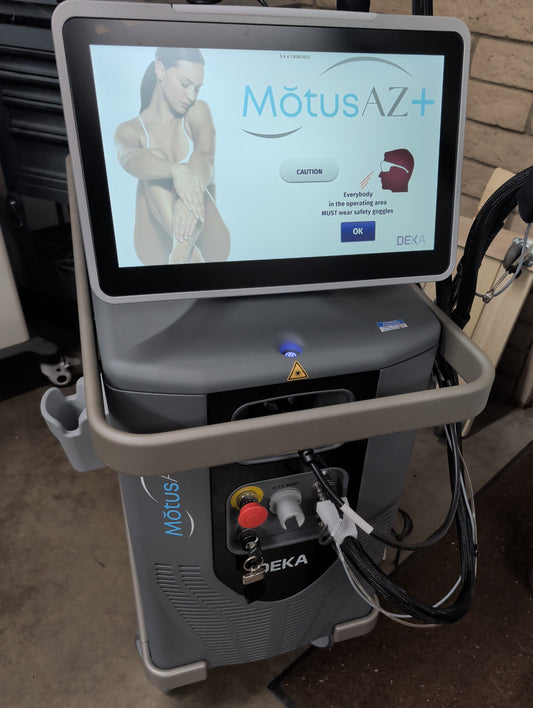 2023 DEKA Motus AZ+ Hair Removal and Vascular Treatments