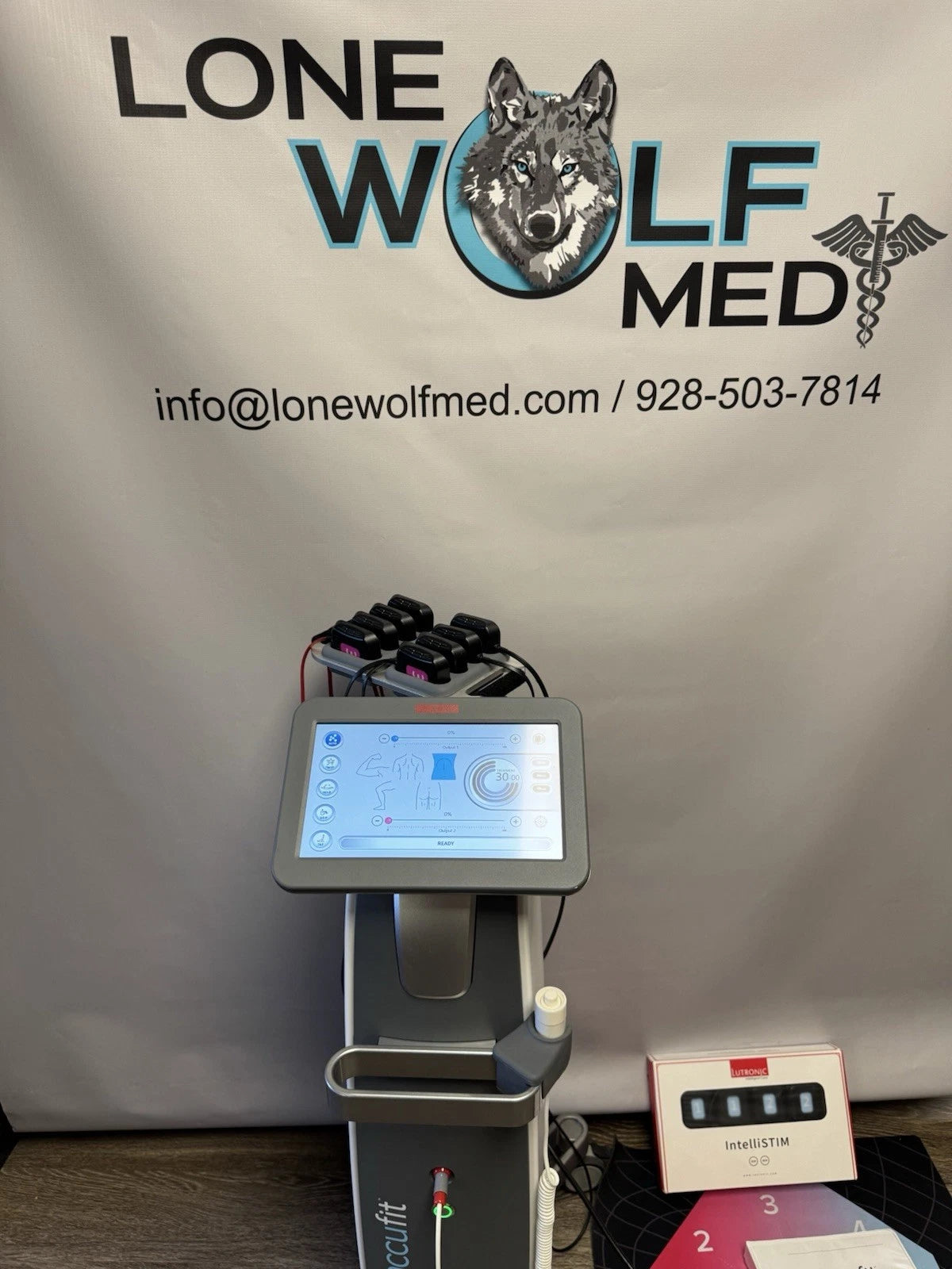 2022 Lutronic Accufit IntelliSTIM IntelliCycle Muscle Stimulation System