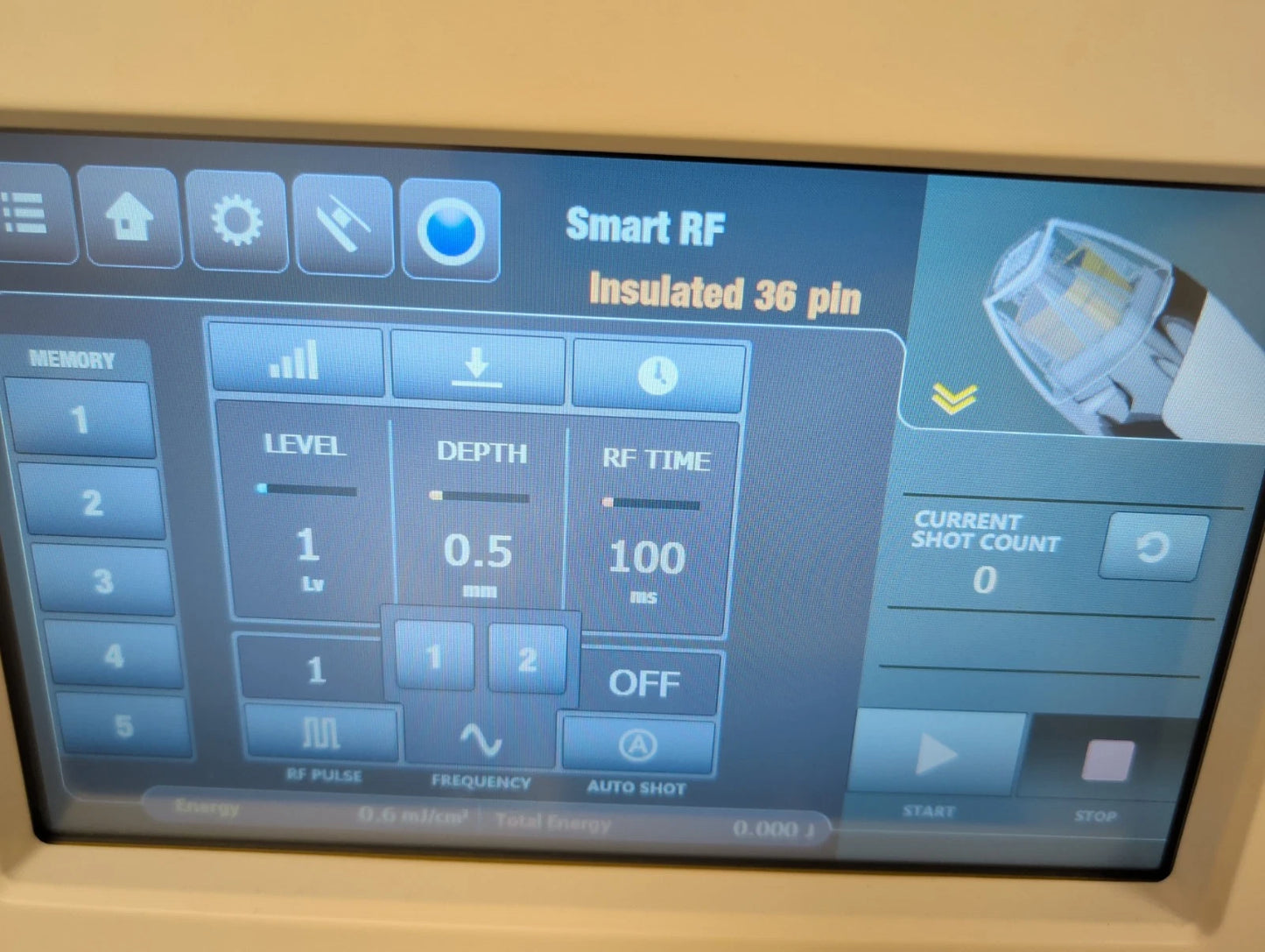 2020 to 2023 Cartessa Virtue RF Microneedling Devices
