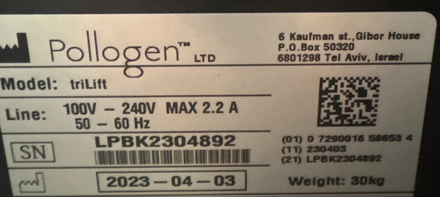 2023 Lumenis Pollogen TriLift RF System